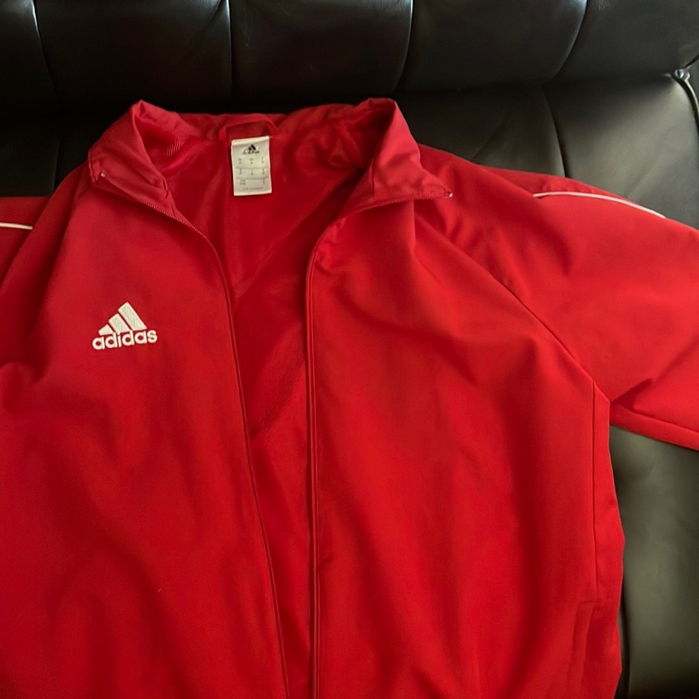 COPY - adidas red jacket